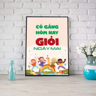 Cố gắng hôm nay giỏi ngày mai