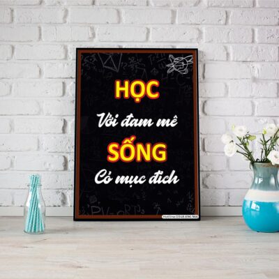 học với đam mê sống có mục đích