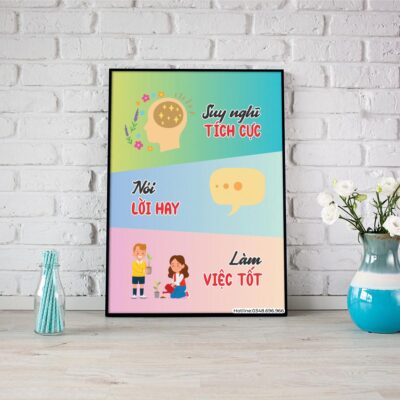 Suy nghĩ tích cực nói lời hay làm việc tốt